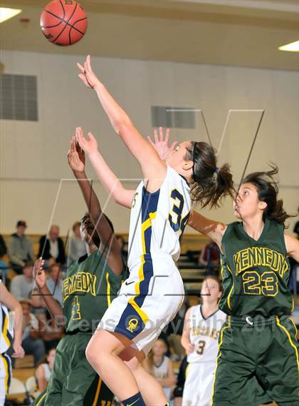 Thumbnail 3 in FR: Kennedy vs. Oak Ridge (Trojan Toss-Up) photogallery.