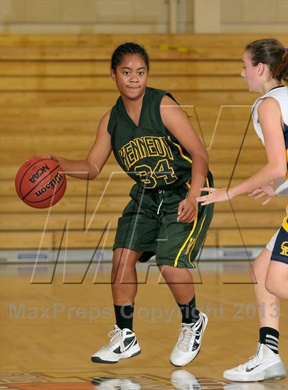 Thumbnail 2 in FR: Kennedy vs. Oak Ridge (Trojan Toss-Up) photogallery.