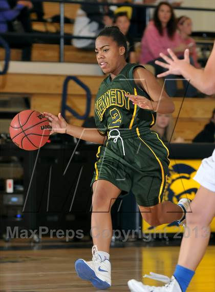 Thumbnail 2 in FR: Kennedy vs. Oak Ridge (Trojan Toss-Up) photogallery.