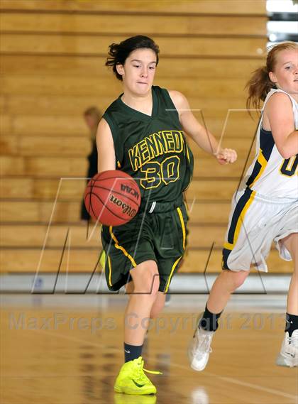 Thumbnail 2 in FR: Kennedy vs. Oak Ridge (Trojan Toss-Up) photogallery.