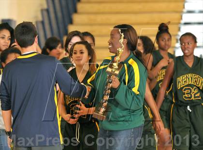 Thumbnail 2 in FR: Kennedy vs. Oak Ridge (Trojan Toss-Up) photogallery.