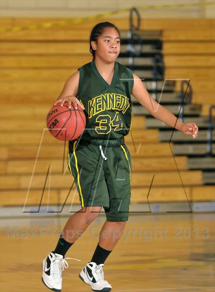 Thumbnail 2 in FR: Kennedy vs. Oak Ridge (Trojan Toss-Up) photogallery.