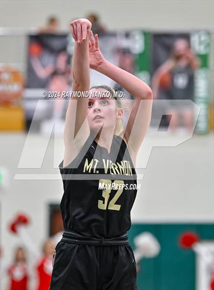 Thumbnail 3 in Mt. Vernon vs New Palestine (IHSAA 4A Section 9 Final)  photogallery.