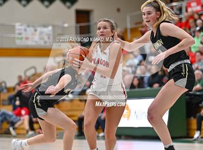 Thumbnail 2 in Mt. Vernon vs New Palestine (IHSAA 4A Section 9 Final)  photogallery.