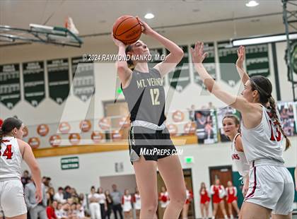 Thumbnail 2 in Mt. Vernon vs New Palestine (IHSAA 4A Section 9 Final)  photogallery.