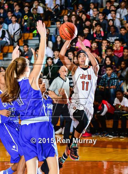 Thumbnail 3 in Cypress Creek vs. Dobie (McDonald's Texas Invitational) photogallery.