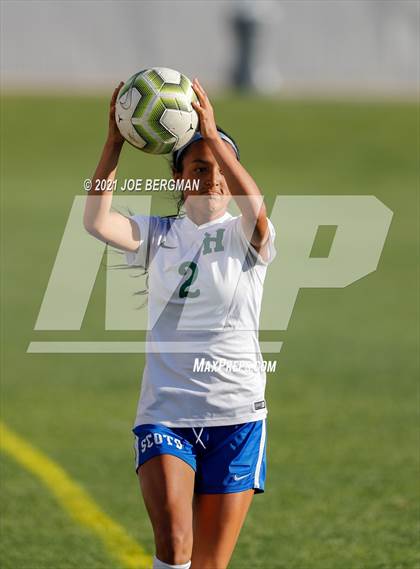 Thumbnail 2 in Highland @ Sanger (CIF CS D2 Semifinal) photogallery.