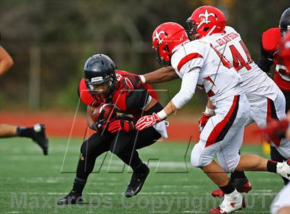 Thumbnail 2 in St. Helena @ Salesian (CIF NCS D4 Playoffs) photogallery.