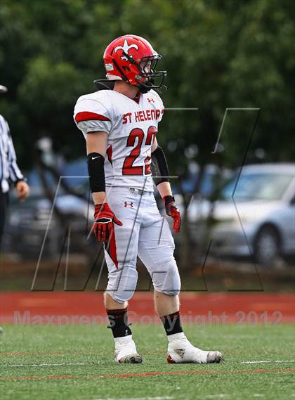 Thumbnail 3 in St. Helena @ Salesian (CIF NCS D4 Playoffs) photogallery.
