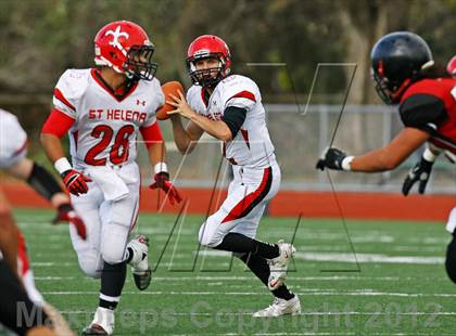 Thumbnail 2 in St. Helena @ Salesian (CIF NCS D4 Playoffs) photogallery.