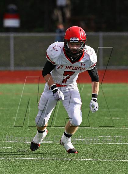 Thumbnail 1 in St. Helena @ Salesian (CIF NCS D4 Playoffs) photogallery.