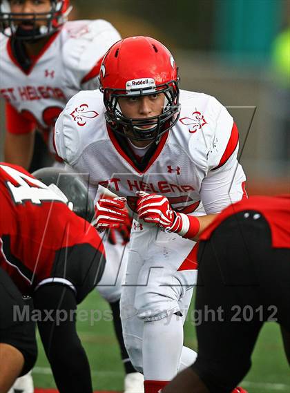 Thumbnail 3 in St. Helena @ Salesian (CIF NCS D4 Playoffs) photogallery.