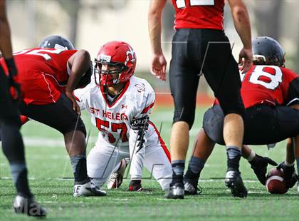 Thumbnail 3 in St. Helena @ Salesian (CIF NCS D4 Playoffs) photogallery.