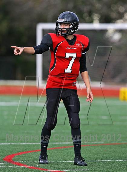 Thumbnail 1 in St. Helena @ Salesian (CIF NCS D4 Playoffs) photogallery.