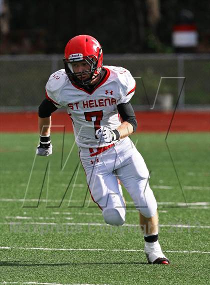 Thumbnail 1 in St. Helena @ Salesian (CIF NCS D4 Playoffs) photogallery.