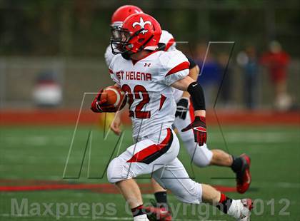 Thumbnail 3 in St. Helena @ Salesian (CIF NCS D4 Playoffs) photogallery.