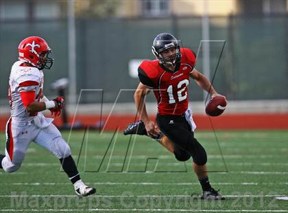 Thumbnail 2 in St. Helena @ Salesian (CIF NCS D4 Playoffs) photogallery.