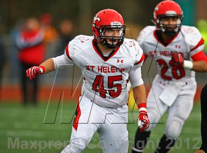 Thumbnail 1 in St. Helena @ Salesian (CIF NCS D4 Playoffs) photogallery.