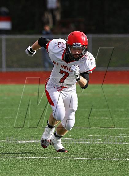 Thumbnail 2 in St. Helena @ Salesian (CIF NCS D4 Playoffs) photogallery.
