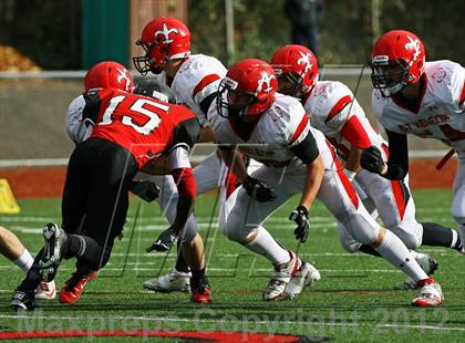 Thumbnail 2 in St. Helena @ Salesian (CIF NCS D4 Playoffs) photogallery.