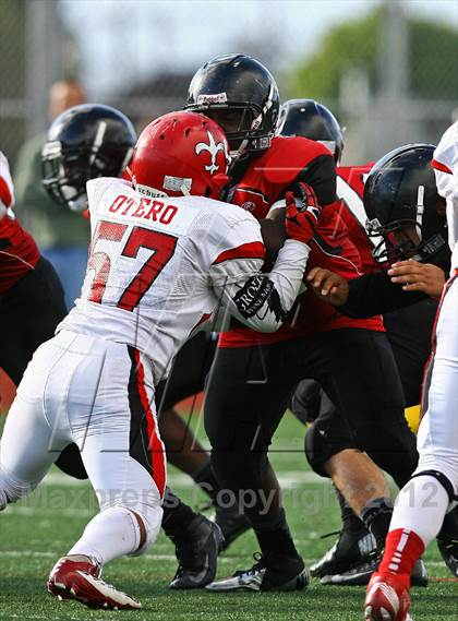 Thumbnail 2 in St. Helena @ Salesian (CIF NCS D4 Playoffs) photogallery.