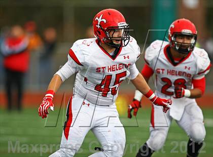 Thumbnail 2 in St. Helena @ Salesian (CIF NCS D4 Playoffs) photogallery.