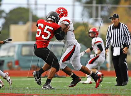 Thumbnail 1 in St. Helena @ Salesian (CIF NCS D4 Playoffs) photogallery.
