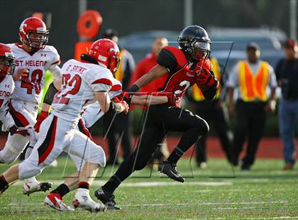 Thumbnail 3 in St. Helena @ Salesian (CIF NCS D4 Playoffs) photogallery.