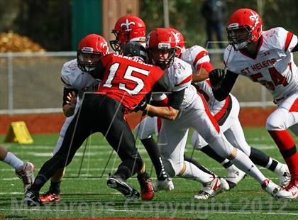 Thumbnail 3 in St. Helena @ Salesian (CIF NCS D4 Playoffs) photogallery.