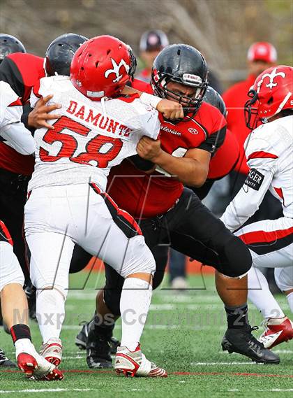 Thumbnail 2 in St. Helena @ Salesian (CIF NCS D4 Playoffs) photogallery.