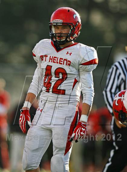 Thumbnail 3 in St. Helena @ Salesian (CIF NCS D4 Playoffs) photogallery.
