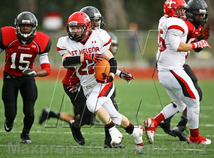 Thumbnail 1 in St. Helena @ Salesian (CIF NCS D4 Playoffs) photogallery.