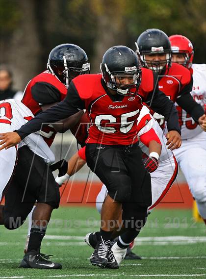Thumbnail 3 in St. Helena @ Salesian (CIF NCS D4 Playoffs) photogallery.