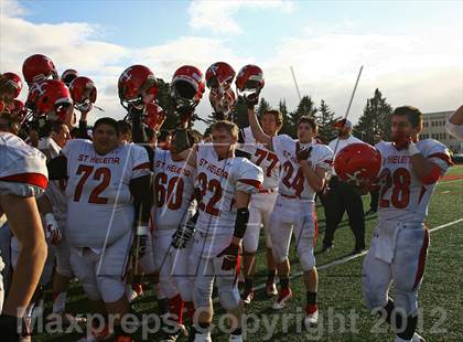 Thumbnail 3 in St. Helena @ Salesian (CIF NCS D4 Playoffs) photogallery.