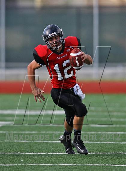 Thumbnail 1 in St. Helena @ Salesian (CIF NCS D4 Playoffs) photogallery.
