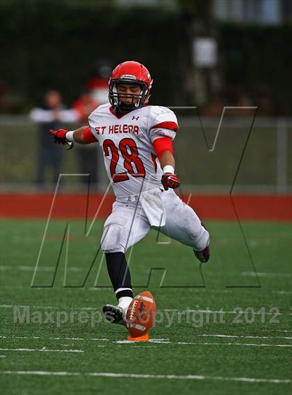 Thumbnail 1 in St. Helena @ Salesian (CIF NCS D4 Playoffs) photogallery.