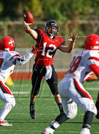 Thumbnail 1 in St. Helena @ Salesian (CIF NCS D4 Playoffs) photogallery.