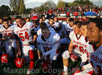 Thumbnail 1 in St. Helena @ Salesian (CIF NCS D4 Playoffs) photogallery.