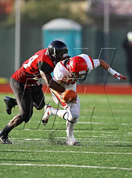 Thumbnail 2 in St. Helena @ Salesian (CIF NCS D4 Playoffs) photogallery.