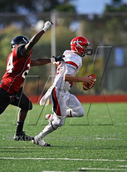 Thumbnail 1 in St. Helena @ Salesian (CIF NCS D4 Playoffs) photogallery.