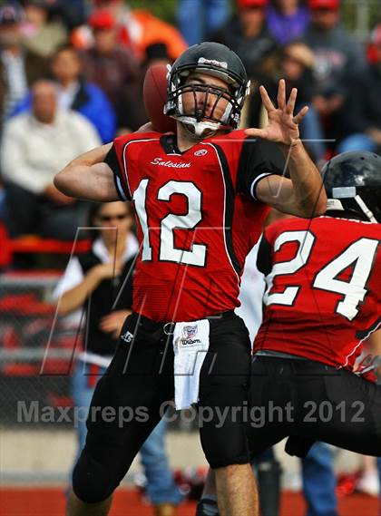 Thumbnail 1 in St. Helena @ Salesian (CIF NCS D4 Playoffs) photogallery.