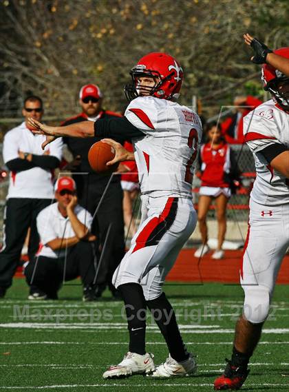 Thumbnail 1 in St. Helena @ Salesian (CIF NCS D4 Playoffs) photogallery.