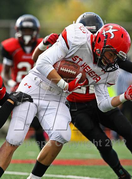 Thumbnail 3 in St. Helena @ Salesian (CIF NCS D4 Playoffs) photogallery.