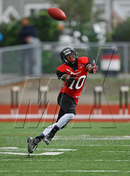 Thumbnail 2 in St. Helena @ Salesian (CIF NCS D4 Playoffs) photogallery.