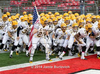 Thumbnail 1 in Archbishop Alter vs. Benedictine (OHSAA Division IV Final) photogallery.