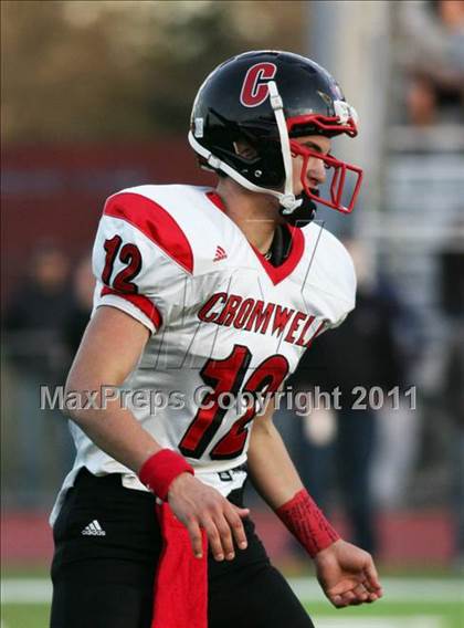 Thumbnail 2 in Cromwell vs. Northwest Catholic (CIAC Class S Semifinal) photogallery.