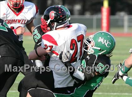 Thumbnail 1 in Cromwell vs. Northwest Catholic (CIAC Class S Semifinal) photogallery.