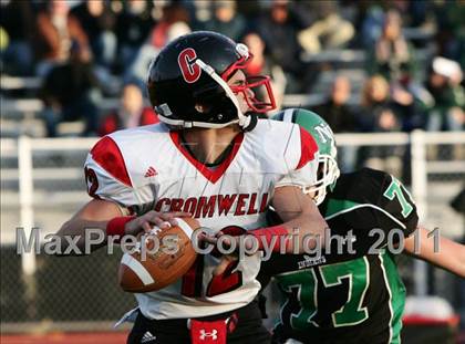Thumbnail 3 in Cromwell vs. Northwest Catholic (CIAC Class S Semifinal) photogallery.