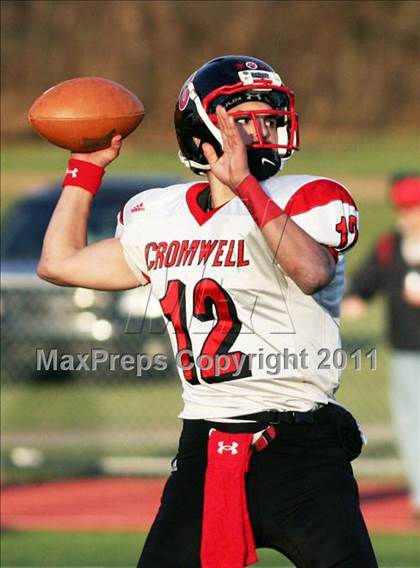 Thumbnail 2 in Cromwell vs. Northwest Catholic (CIAC Class S Semifinal) photogallery.