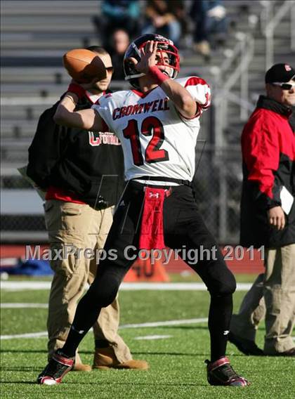 Thumbnail 3 in Cromwell vs. Northwest Catholic (CIAC Class S Semifinal) photogallery.